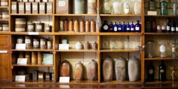 Stepping into an Apothecary Store. 